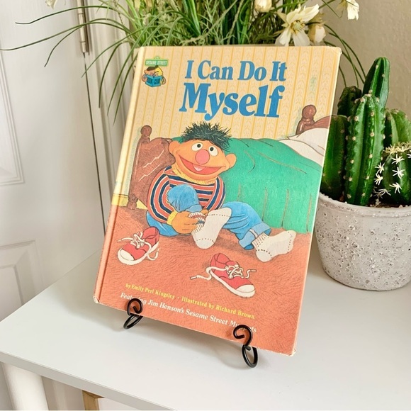 1980 I can do it myself Sesame Street by Emily Perl Kingsley Book